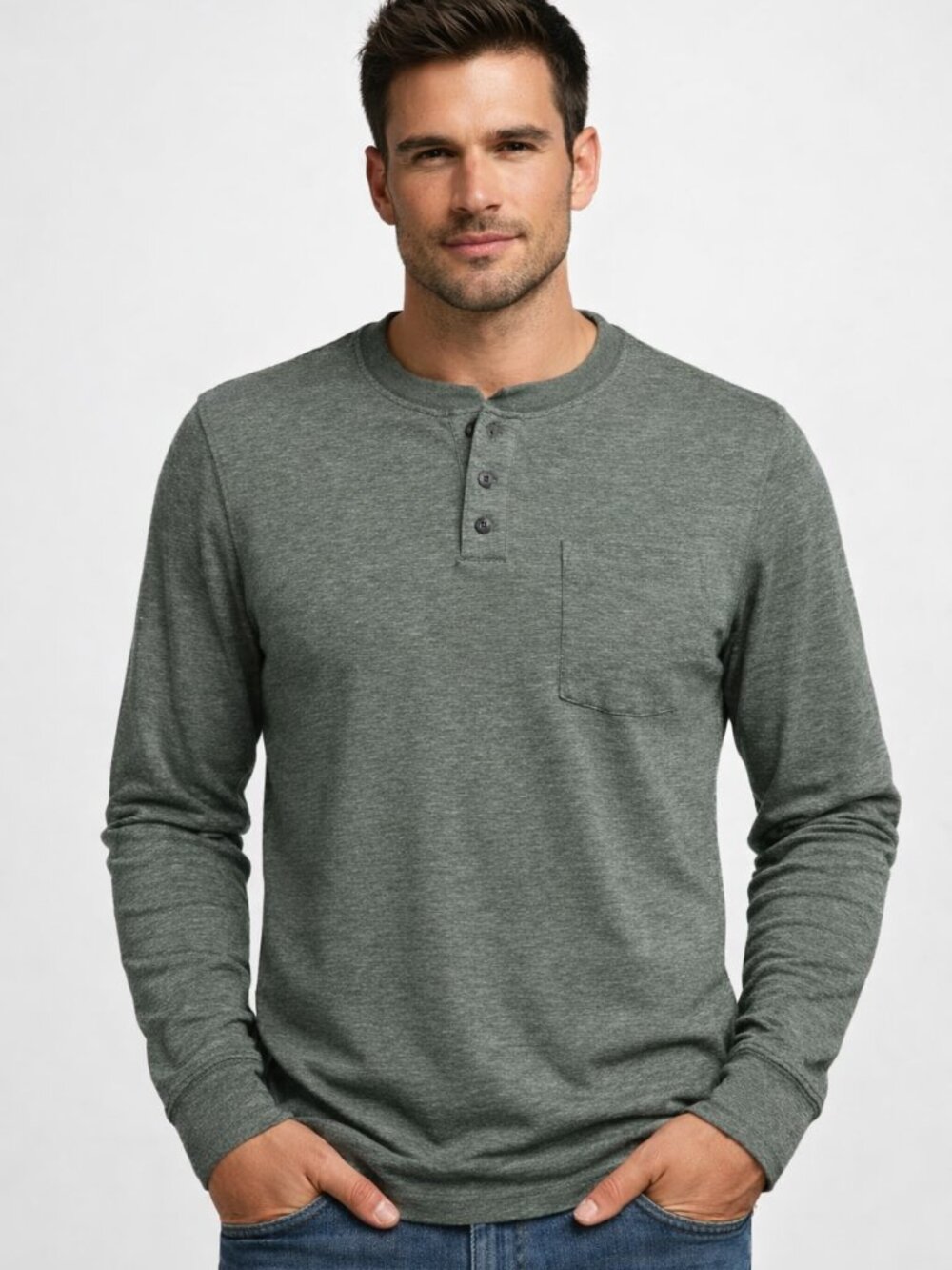 prAna Greyston SOL DEFENDER HENLEY Pullover